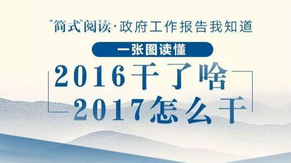 政府工作报告都讲了啥？看这一张图就够了！