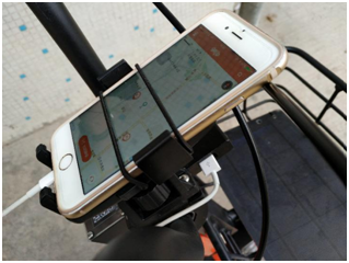 能给手机充电的“桔子”共享单车来深圳啦！