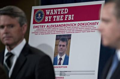 美首次起诉4名俄黑客 两人系俄安全局官员