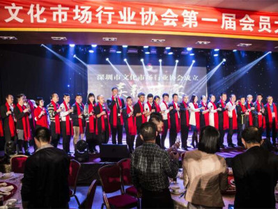 有事找组织！深圳文化市场行业协会成立啦！