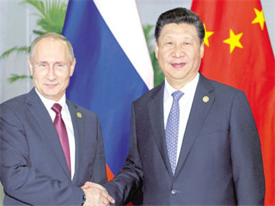 习近平和普京互致新年贺电