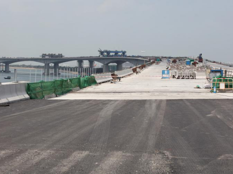 港珠澳大桥香港段工程达至重要里程碑