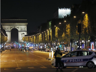 法国香榭丽舍大街枪击案枪手身份确认 曾入狱多年