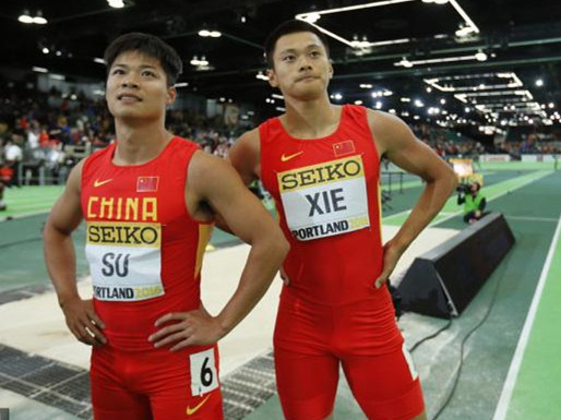 中国飞人飞起来！谢震业苏炳添双双跑进10秒