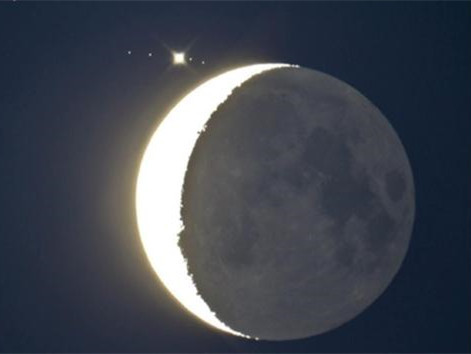 11日晨，“木星合月”将上演美妙天象