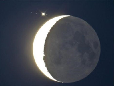 11日晨，“木星合月”将上演美妙天象