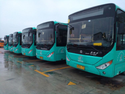巴士集团首个全电动化车队在前海诞生