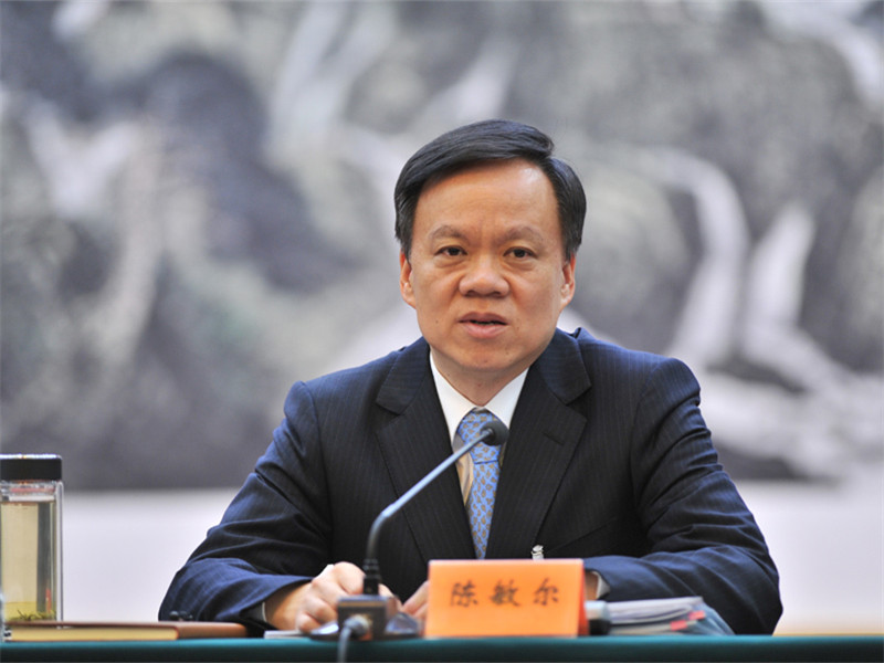 陈敏尔当选中共贵州省委书记