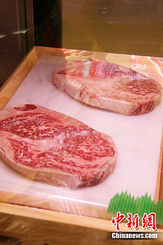 资料图：售卖的牛肉。<a target='_blank' href='http://www.chinanews.com/'>中新社</a>发 赵莹 摄