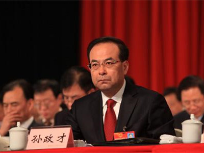 孙政才当选中共重庆市委书记