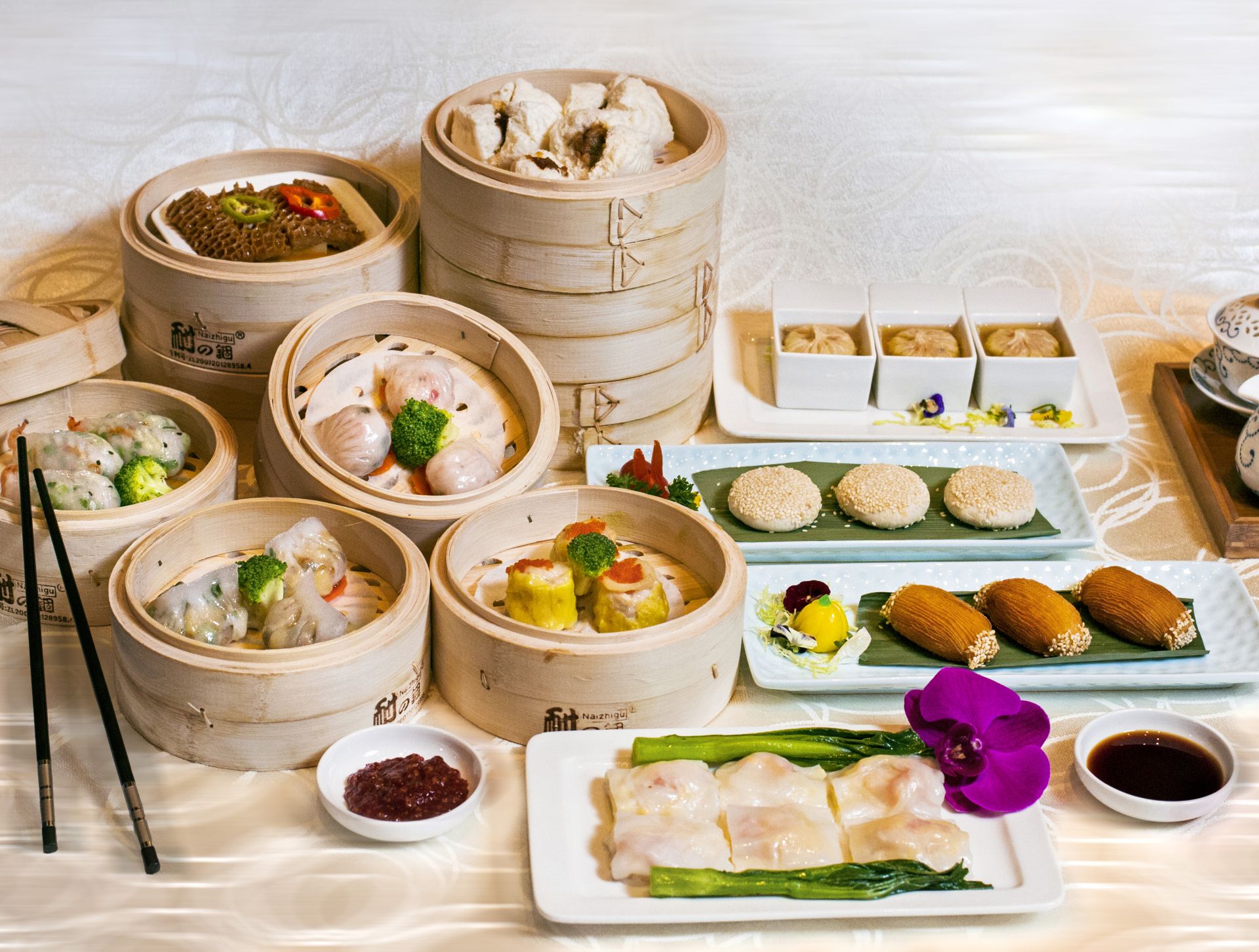 一盅两件叹早茶，就在深圳大中华希尔顿酒店兰亭中餐厅