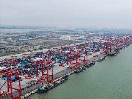 对接粤港澳大湾区建设 南沙港区三期工程建成投产