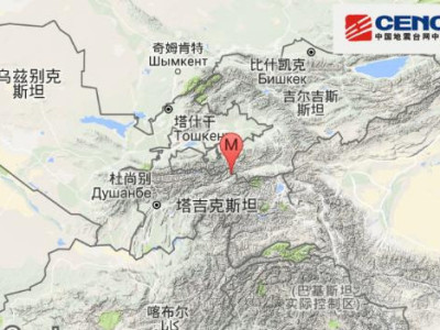 塔吉克斯坦发生6.2级地震