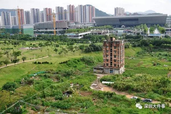 深圳最著名的钉子楼开拆了