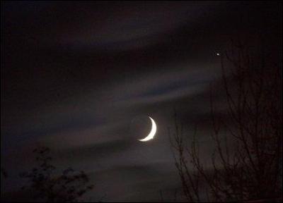 7日至8日晚天宇上演“木星伴月”美丽天象