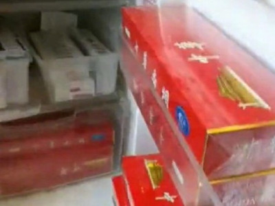 天津肿瘤医院一主任收礼被停职 办公室冰箱装满名烟