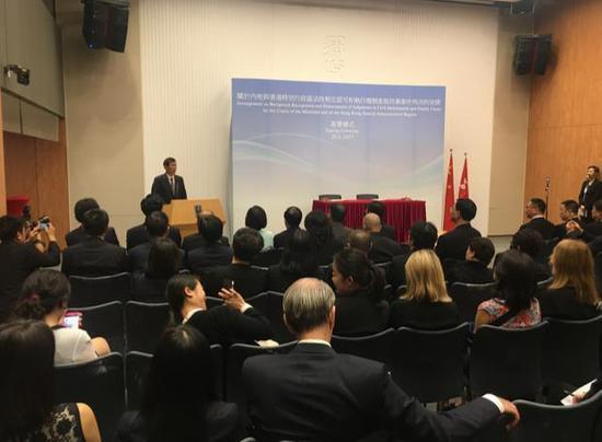 内地与香港将相互认可和执行婚姻家庭民事案件判决