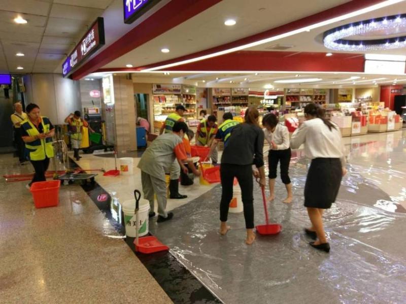 图为台湾桃园机场。