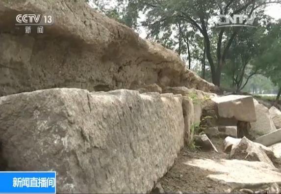 圆明园考古重大发现：嘉庆皇帝御笔亲题石刻重见天日