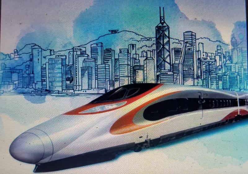 广深港高铁香港段明年第三季通车 离港抵港均可一地两检