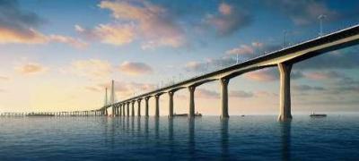 港珠澳大桥主体工程贯通 年底具备通车条件