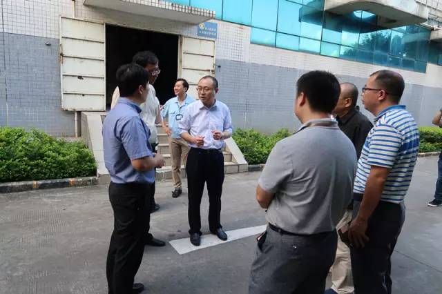 市安监局张勇局长到南山区西丽街道调研安全生产工作