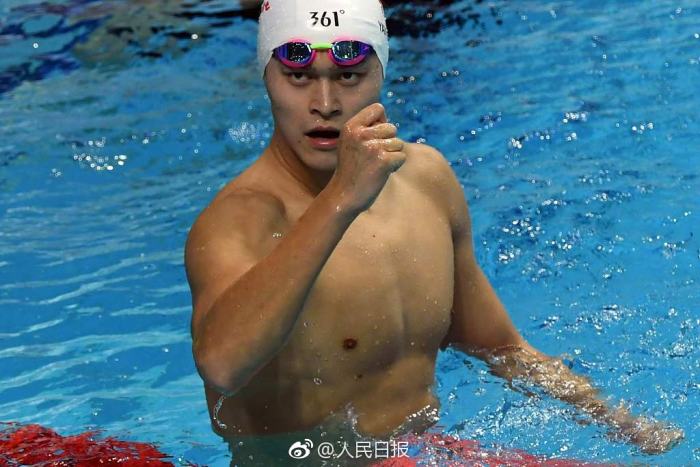 实力回击霍顿！孙杨世锦赛400米自决赛夺冠 | 比赛视频