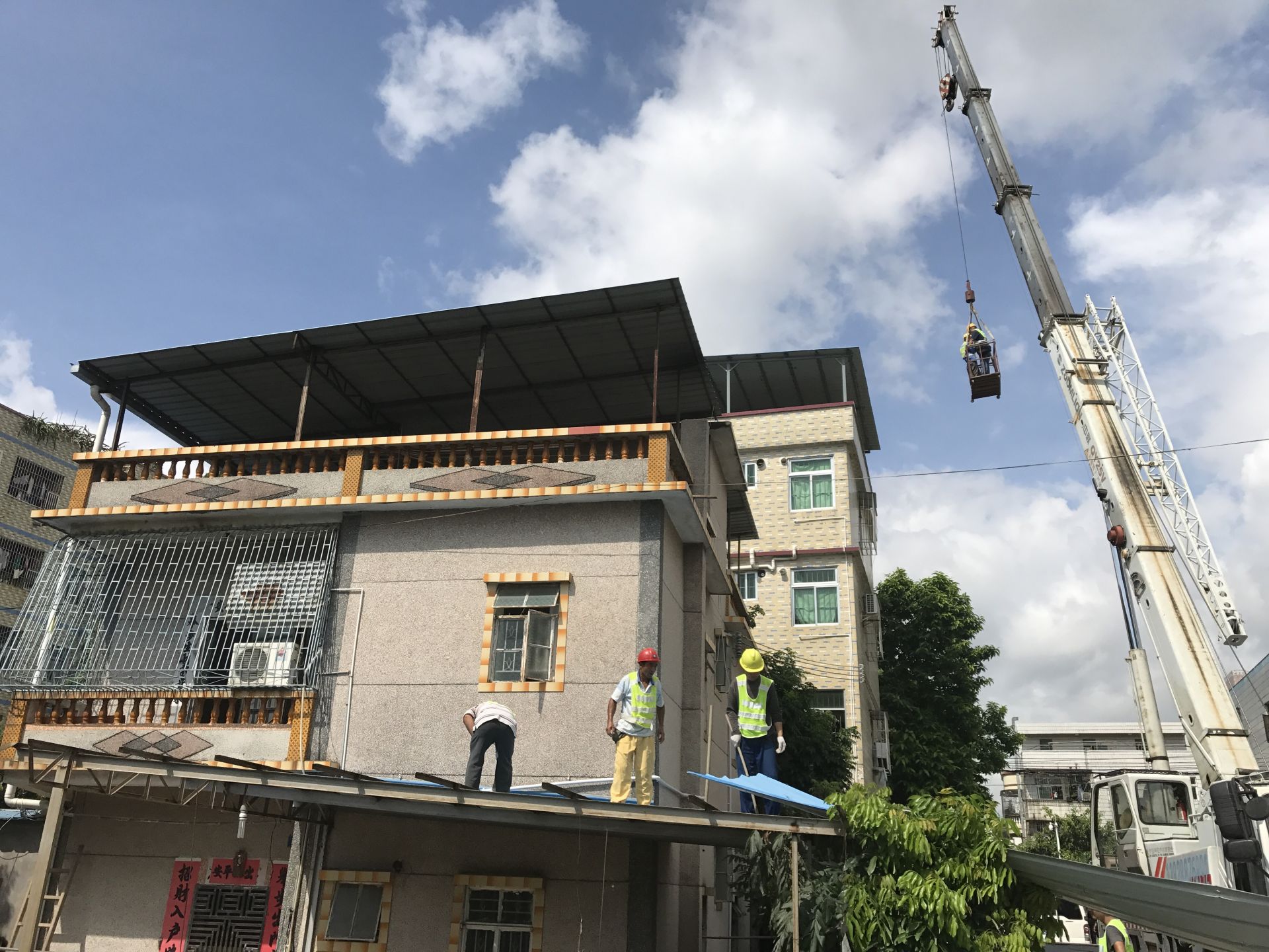 坪山又拆除6处违建面积450平方米