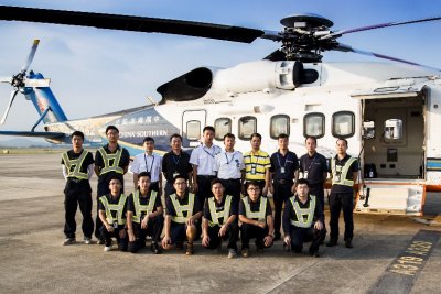 为避“帕卡” 珠海5架直升机转场潮汕机场