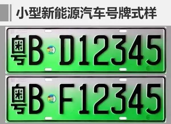 新能源车专用号牌明年全国启用 看看长啥样？