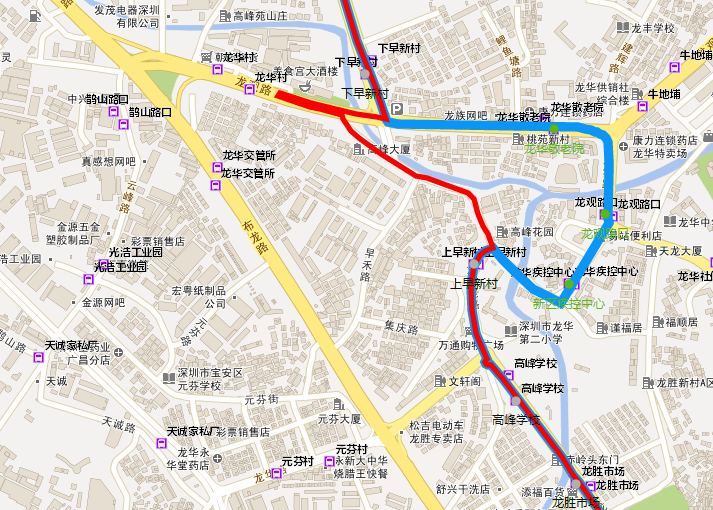 龙华区居民注意了！龙华部分公交线路站点调整