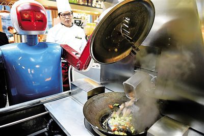 社区老人食堂将有“机器人大厨”