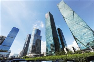 深圳居全国6大城市甲级写字楼市场吸纳量之首