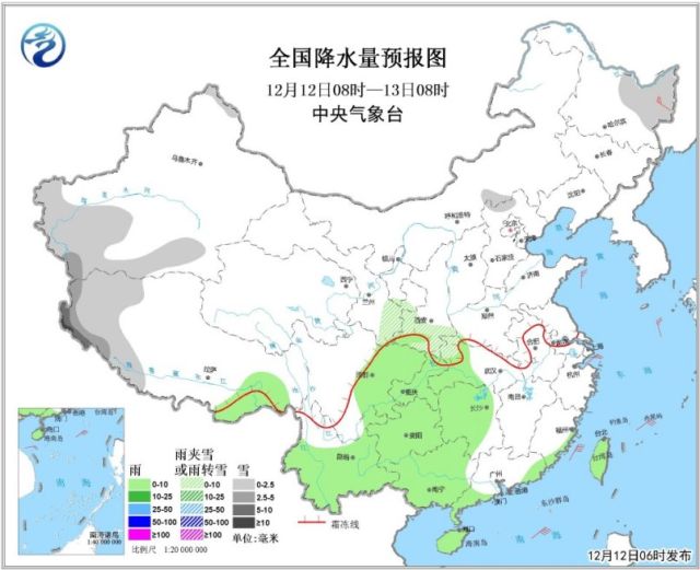 要下雪啦？明天起，中东部开启大范围雨雪