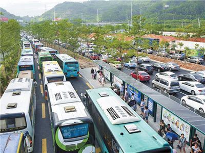 今天，梅观高速市政化改造开工了！
