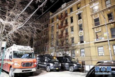纽约公寓楼大火系孩童玩炉灶引发
