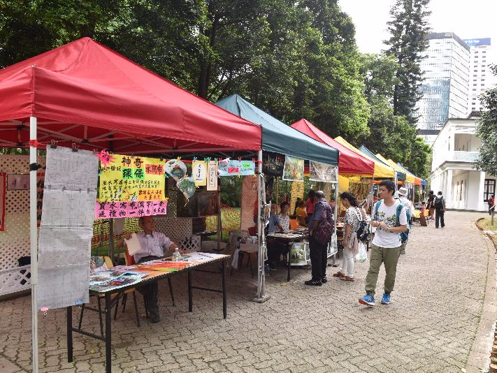 港康文署在公园设艺趣坊增添艺术气息