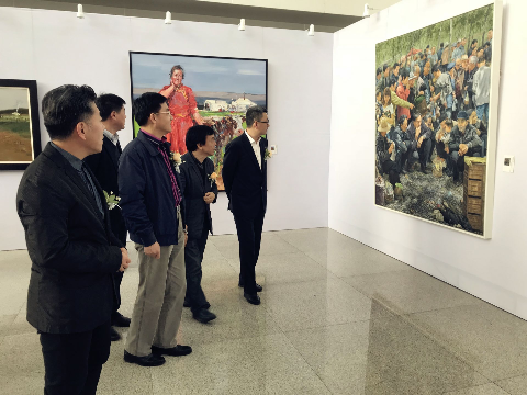 第三届“朝圣敦煌”全国美术作品展·深圳站开幕