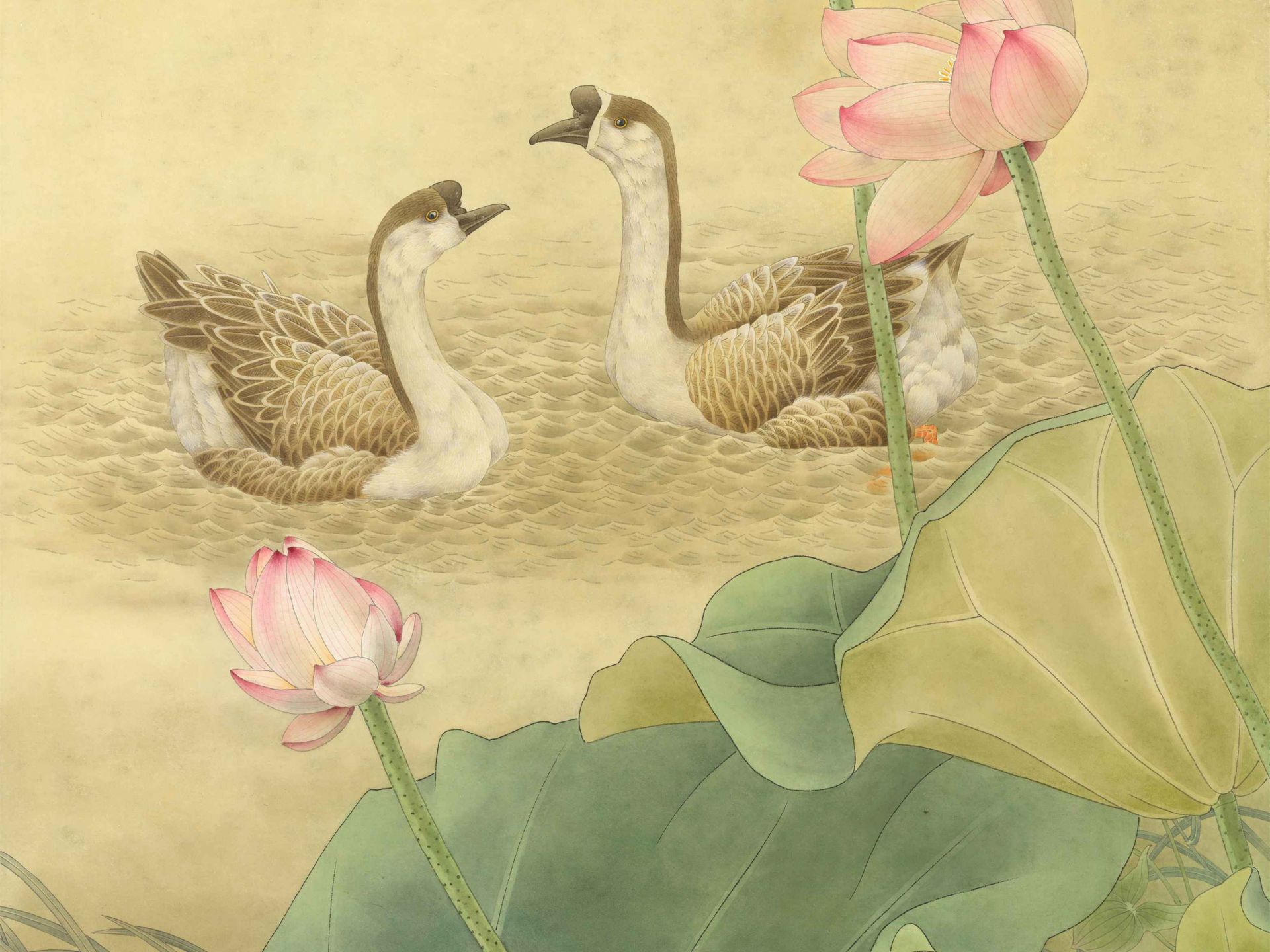 看展 | 景丽莉独具个性的工笔花鸟画风格