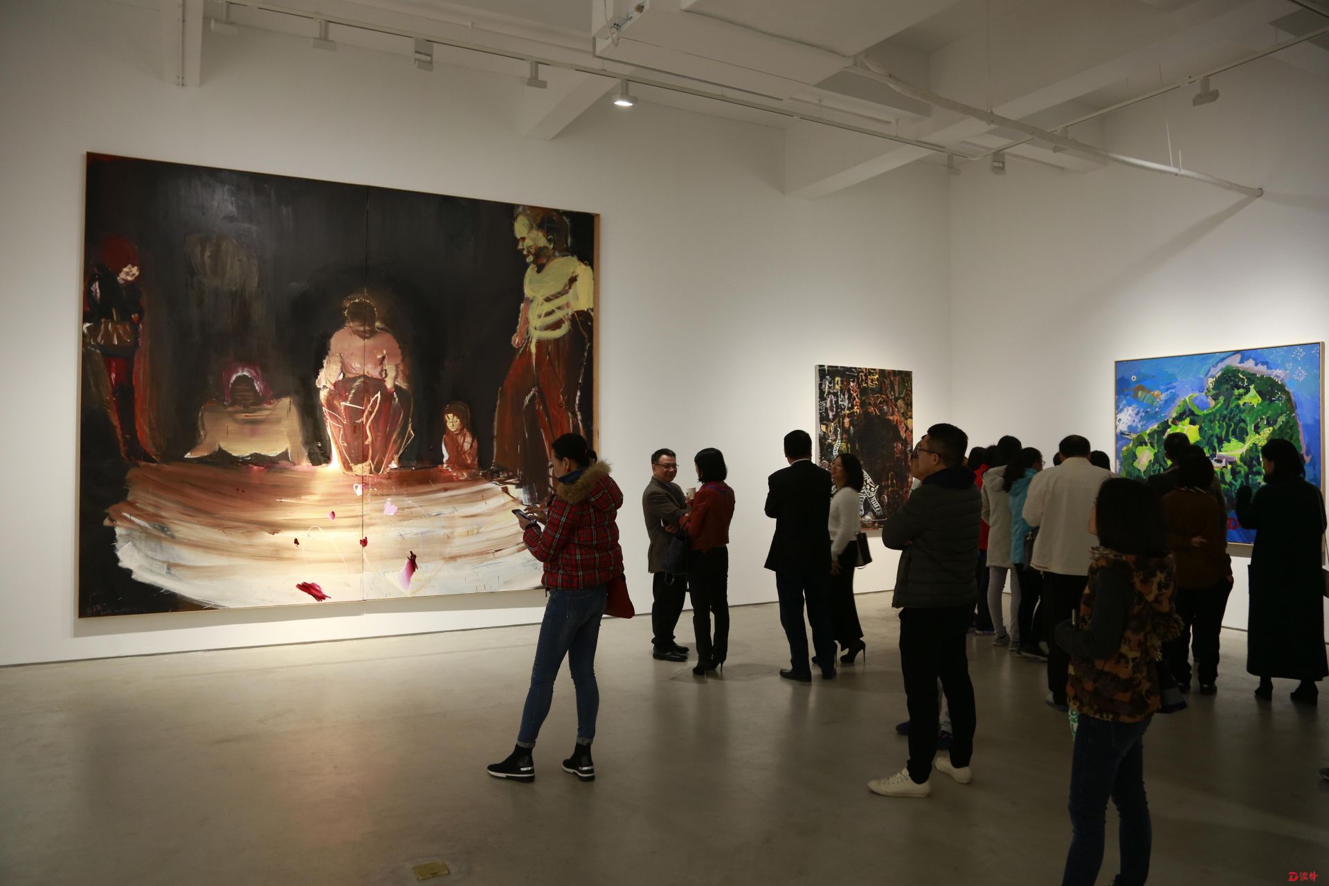 看展｜“谷仓·四人画展”呈现独特绘画观 