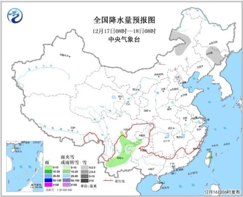 较强冷空气影响 我国东部和南部海域有大风