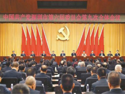龙岗区传达学习市委六届九次全会精神
