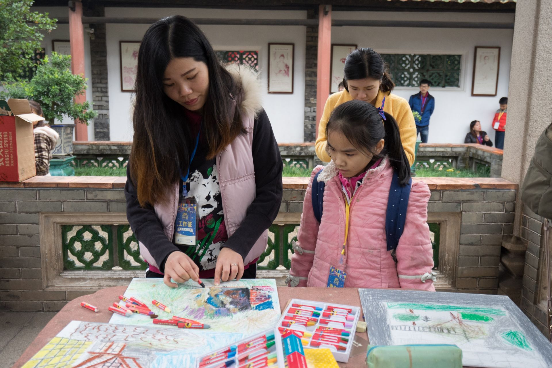 这40多名小学生厉害了！学大家之作，绘烟雨可园