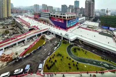 颠覆想象！中国最新高铁站“上天入地”