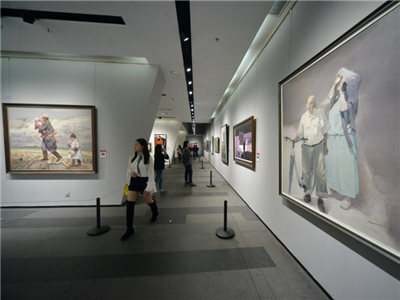 第六届全国中青年油画展在大芬美术馆举行