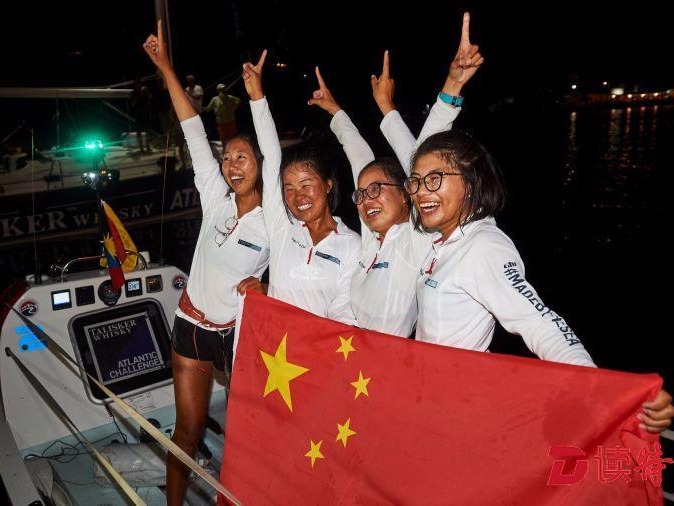 创纪录！中国玫瑰夺得划艇横渡大西洋女子队冠军