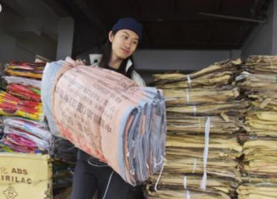 深圳90后小伙垃圾堆里寻宝，用旧编织袋做背包，月入十几万！