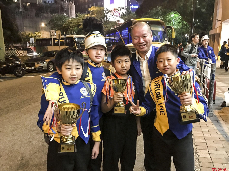 这2个团队参加2017香港步操管乐节，为深圳争得荣誉！