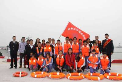坪洲少年海事学校走进深圳水上安全教育社会实践基地