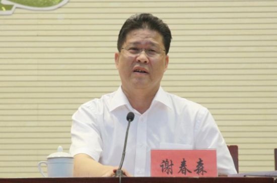 河源市原副市长谢春森严重违纪被开除党籍和公职 